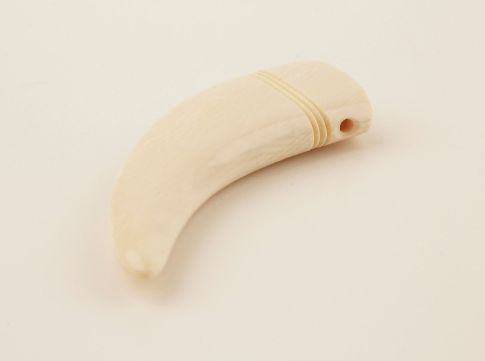 Natural mammoth ivory pendant