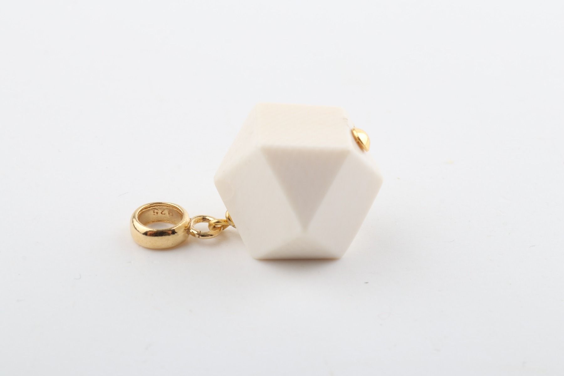 Geometric Mammoth Ivory Pendant 