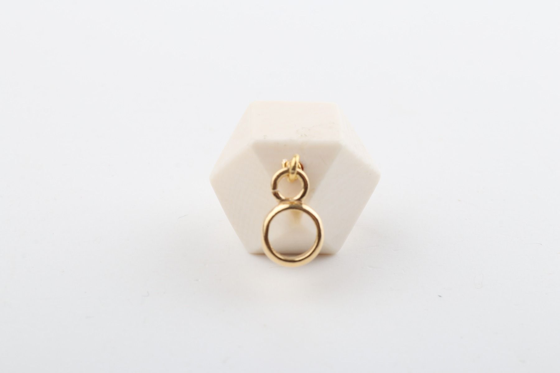 Geometric Mammoth Ivory Pendant 