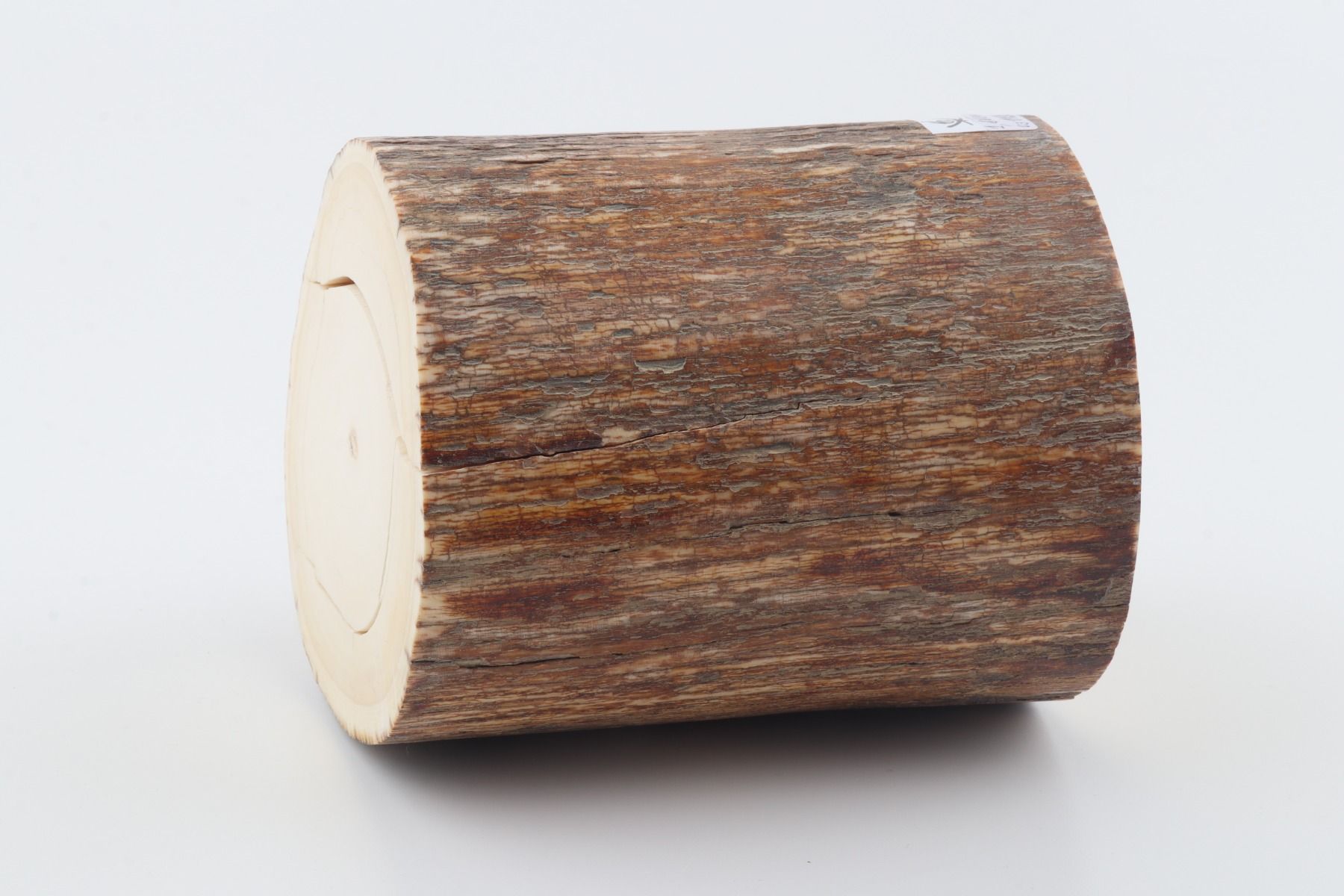 Round mammoth tusk piece