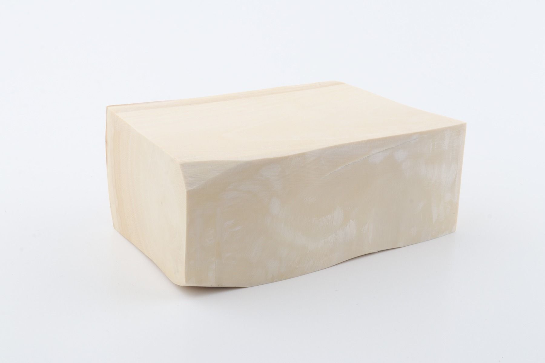White mammoth ivory segment