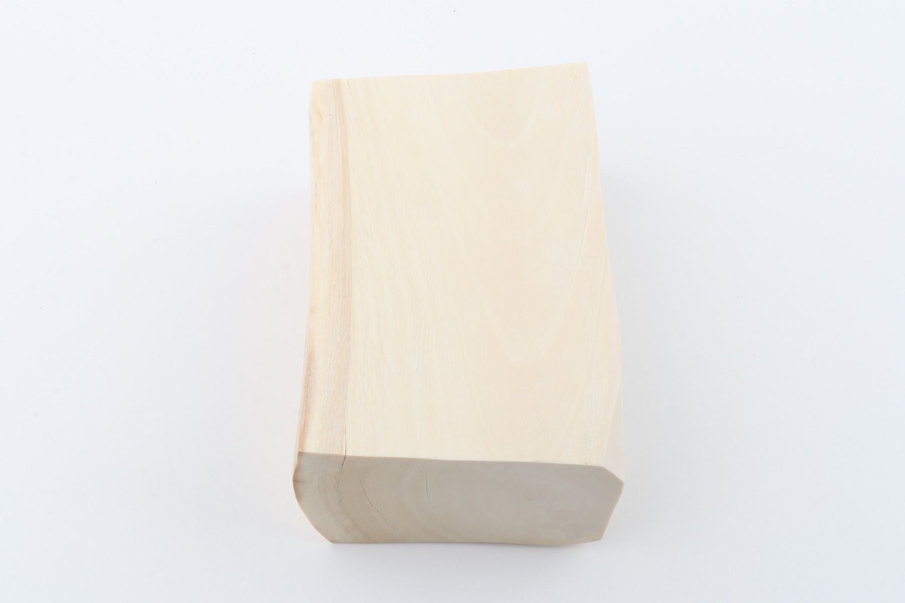 White mammoth ivory segment