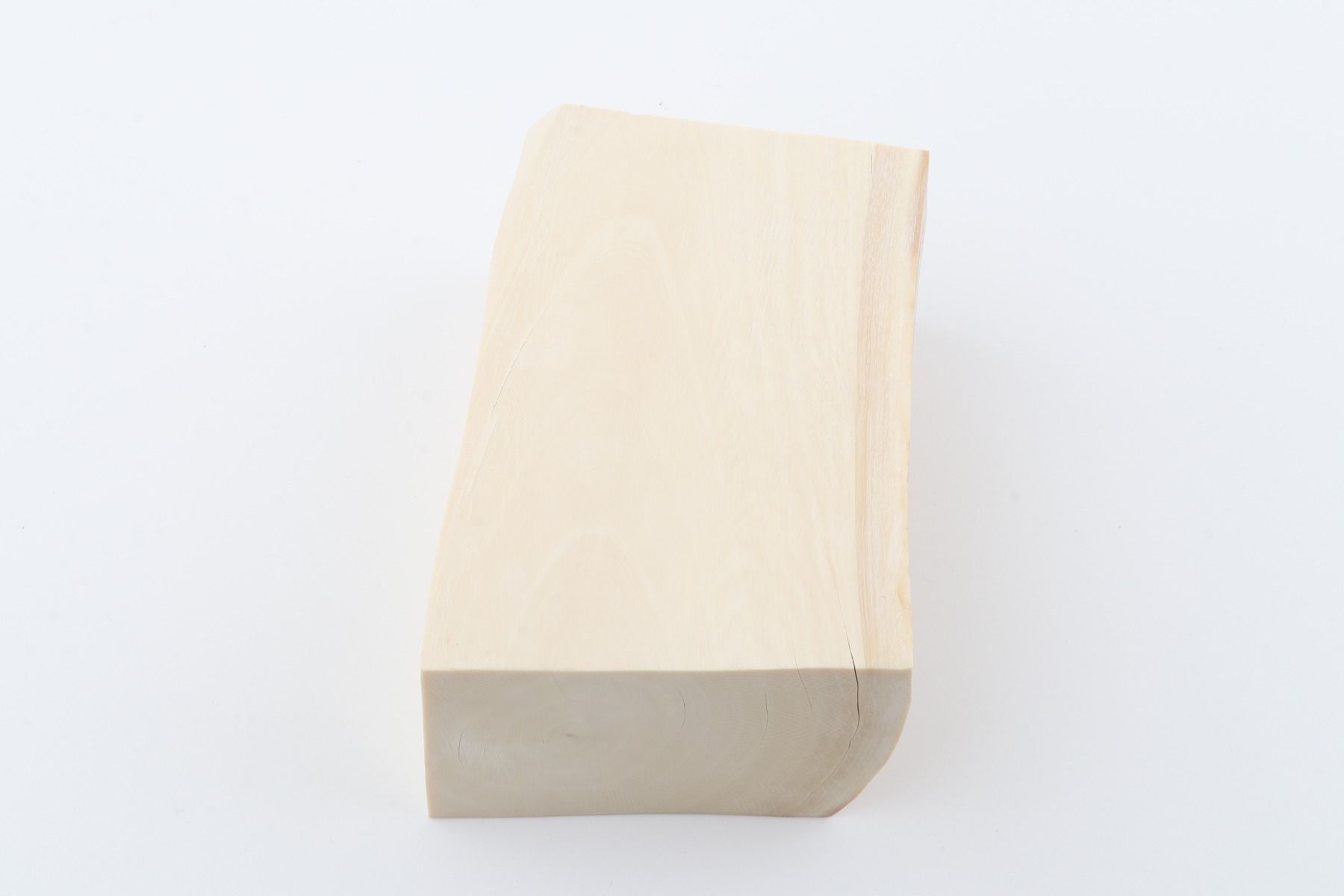White mammoth ivory segment