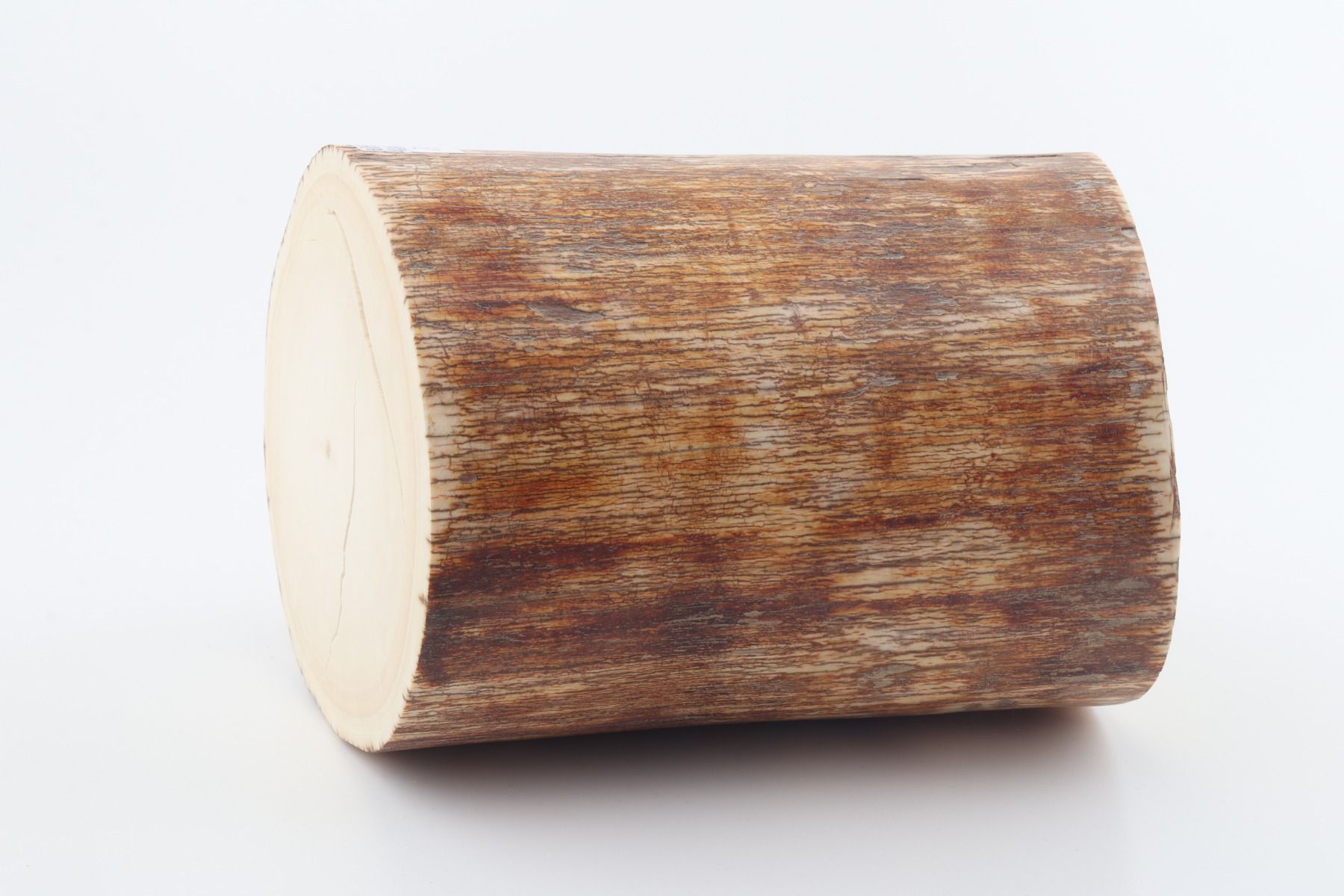 Round mammoth tusk piece