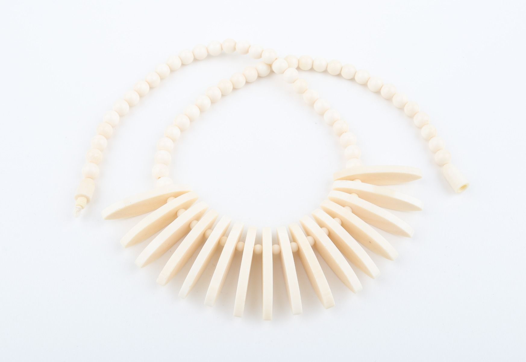 Mammoth Ivory Statement Necklace