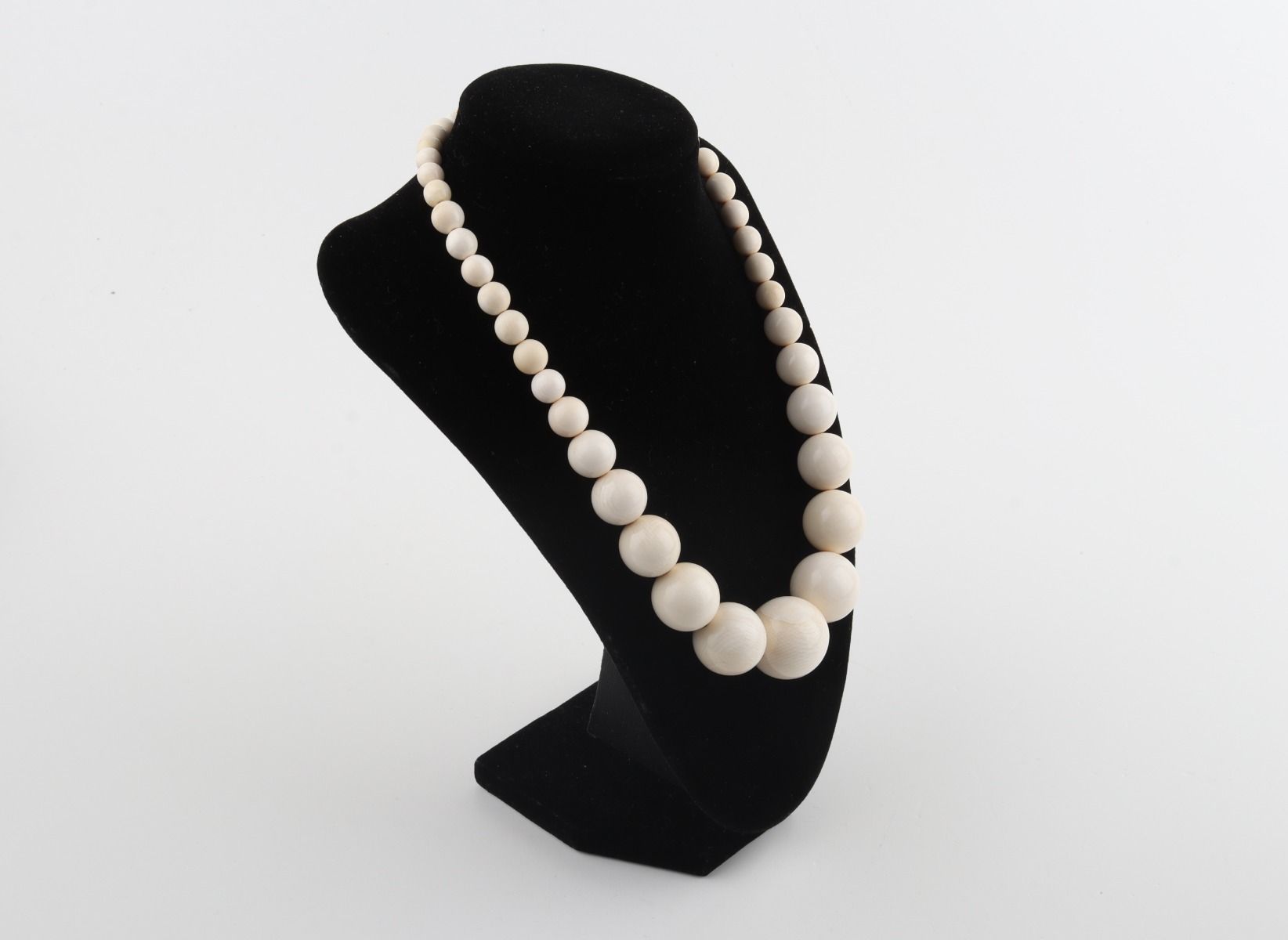 Graduated Mammoth Ivory Necklace