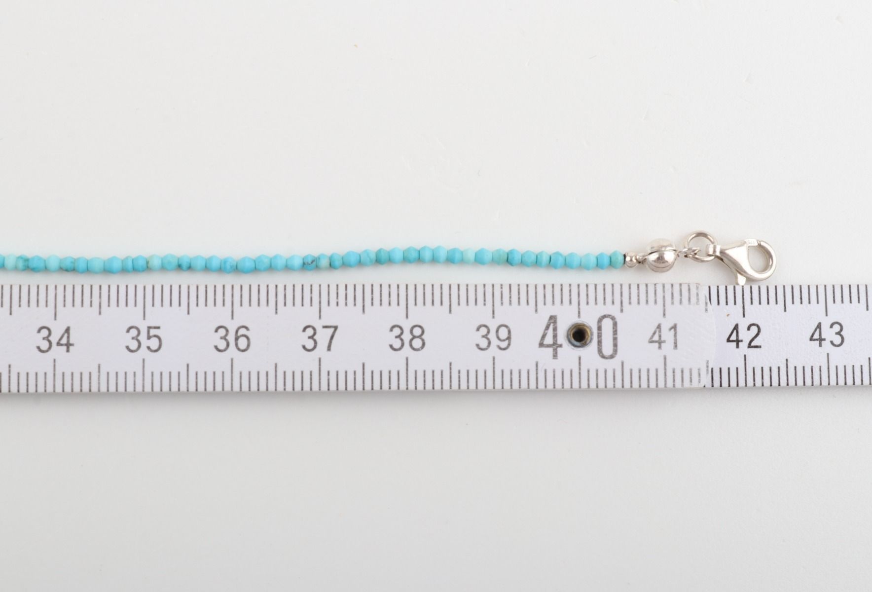 Mammoth Ivory and Turquoise Necklace
