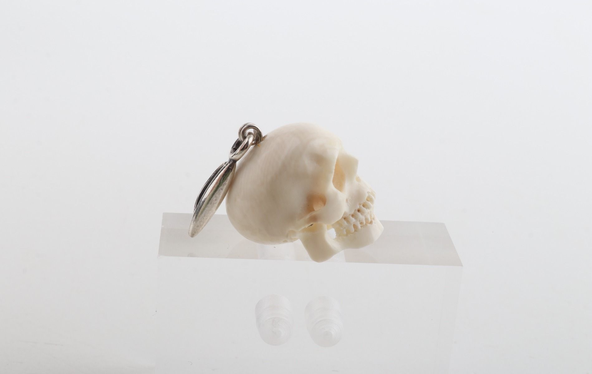 Mammoth Ivory Skull Pendant