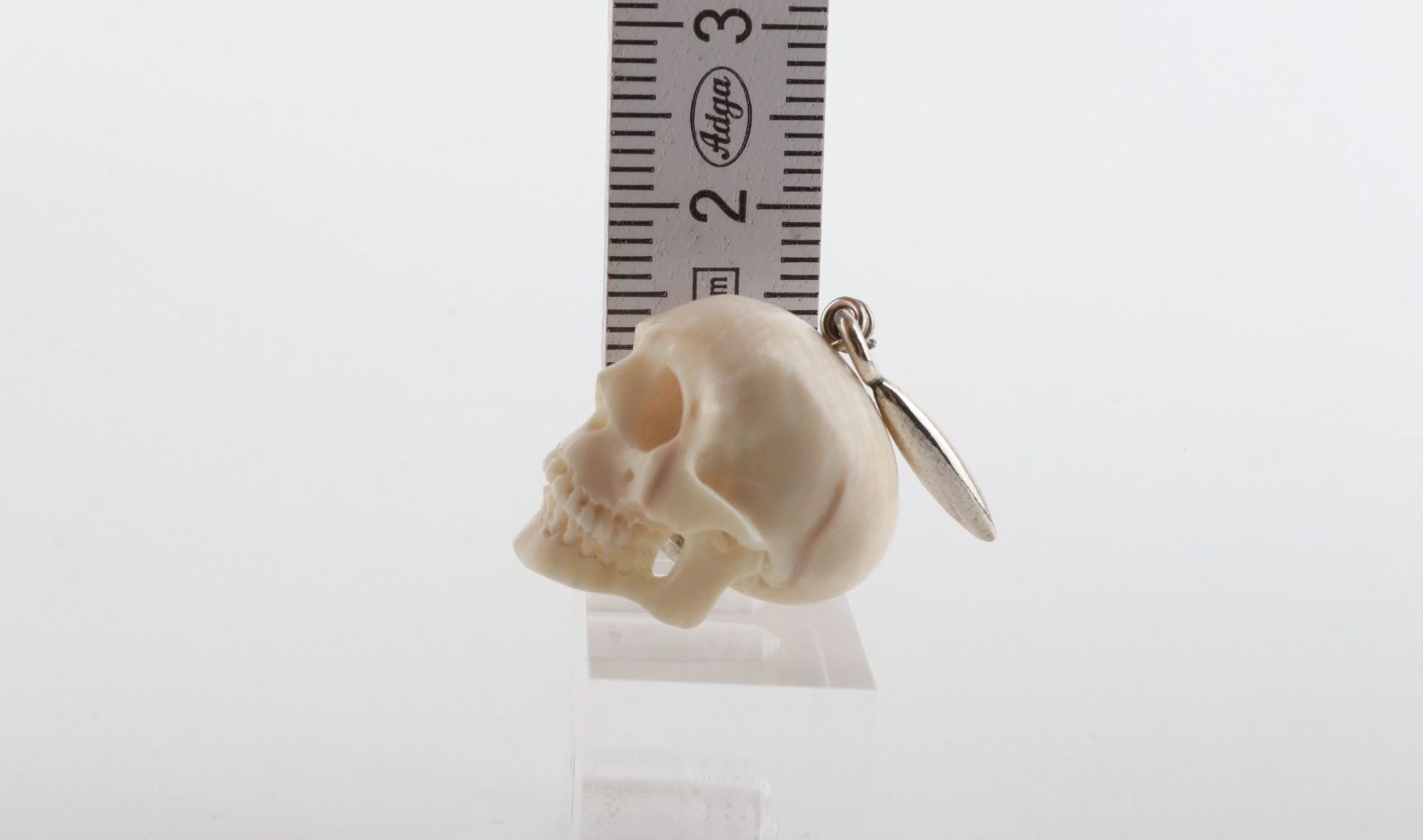 Mammoth Ivory Skull Pendant