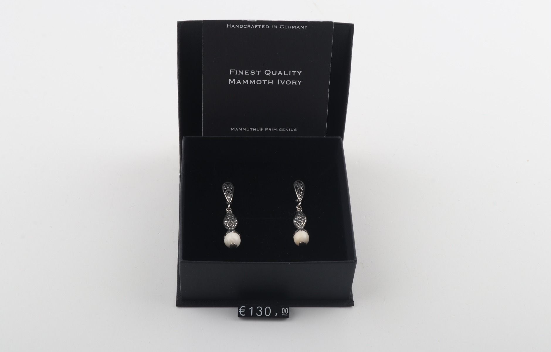 The Blizzard Mini Mammoth Ivory Earrings