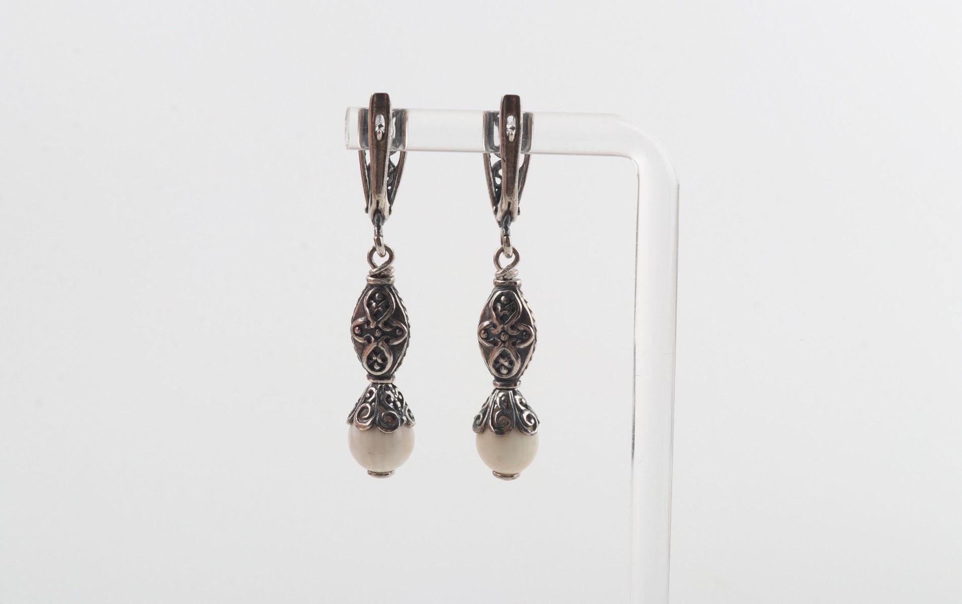 The Blizzard Mini Mammoth Ivory Earrings