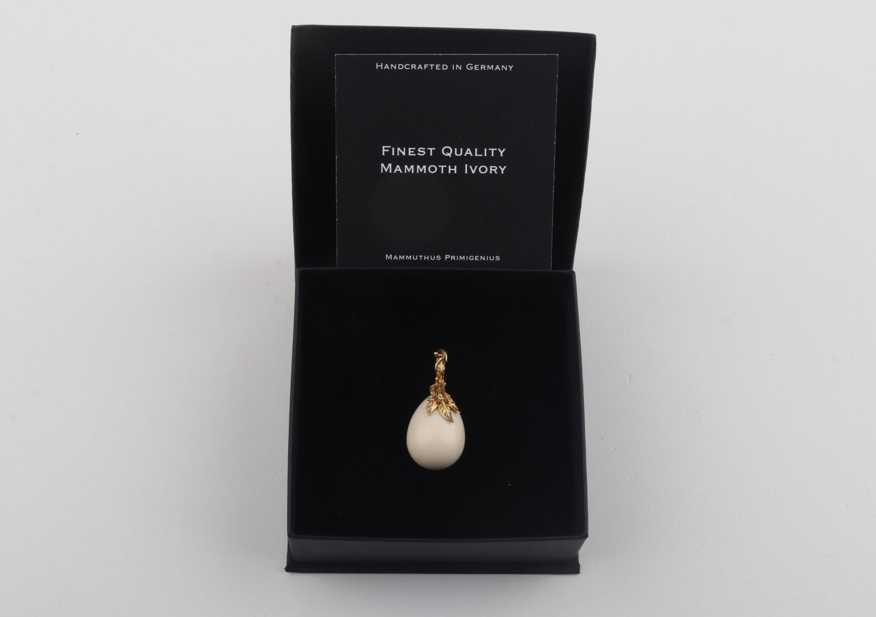 Mammoth Ivory Egg Pendant