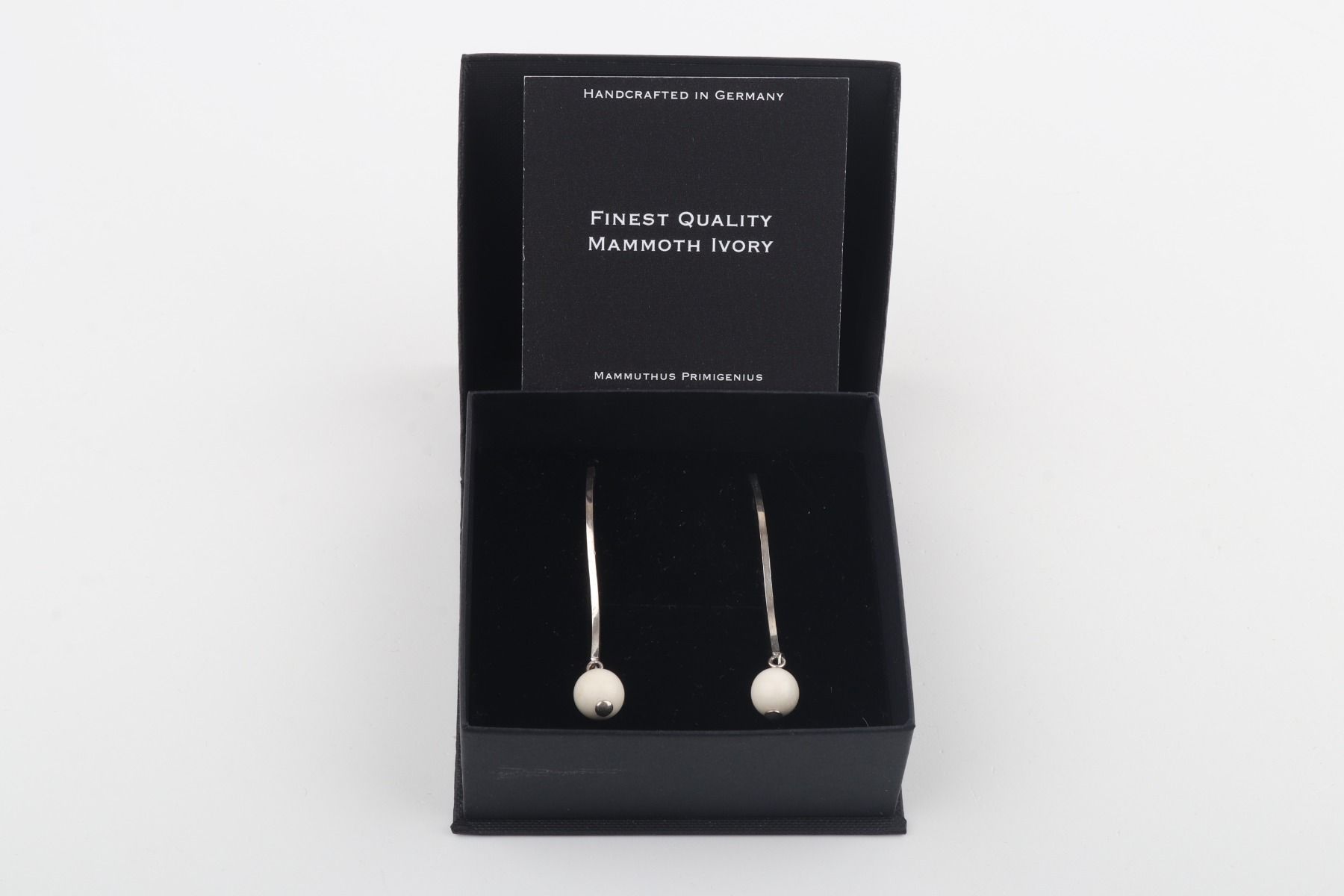 The Wave Mammoth Ivory Earrings