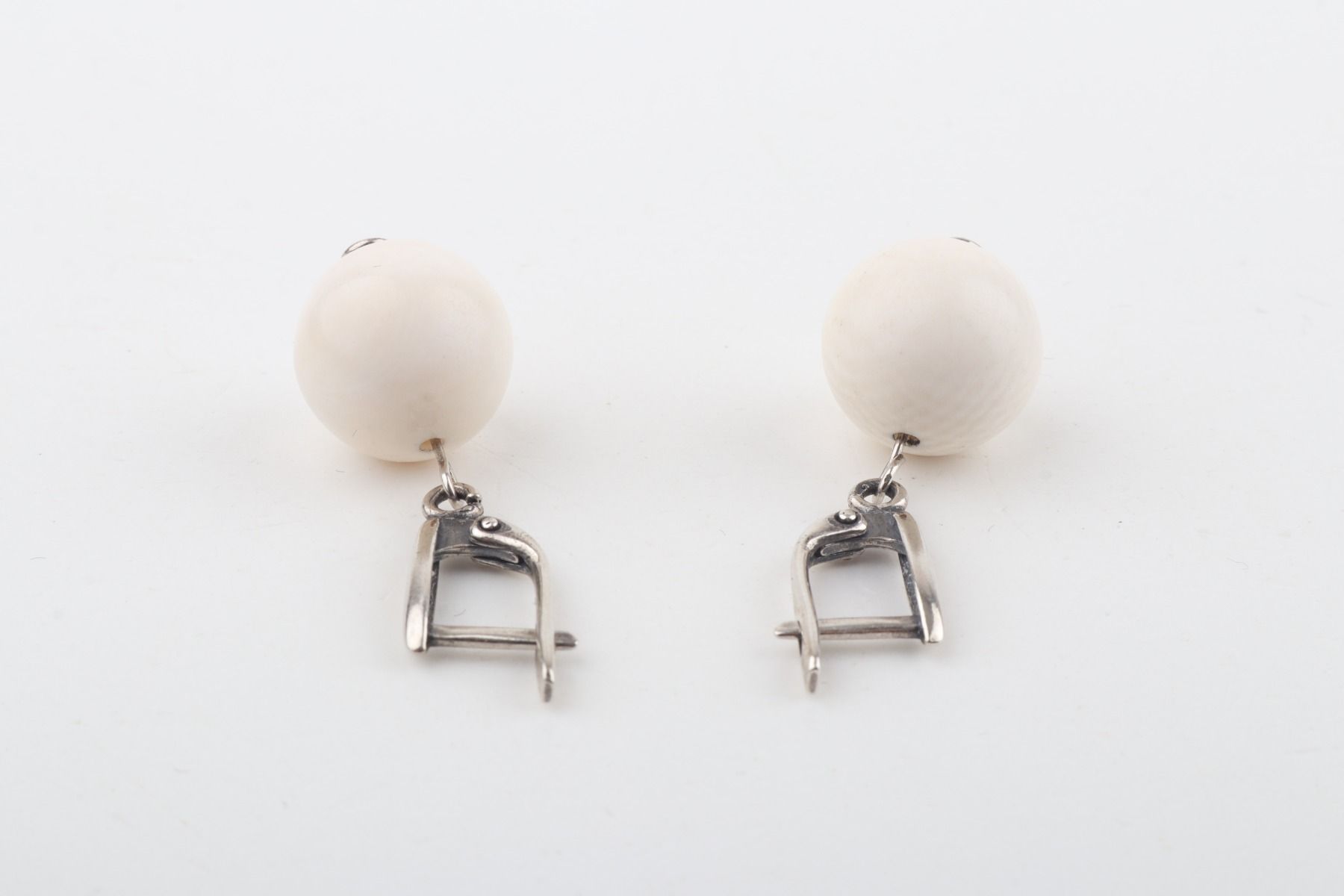 Mammoth Ivory Drop Earrings