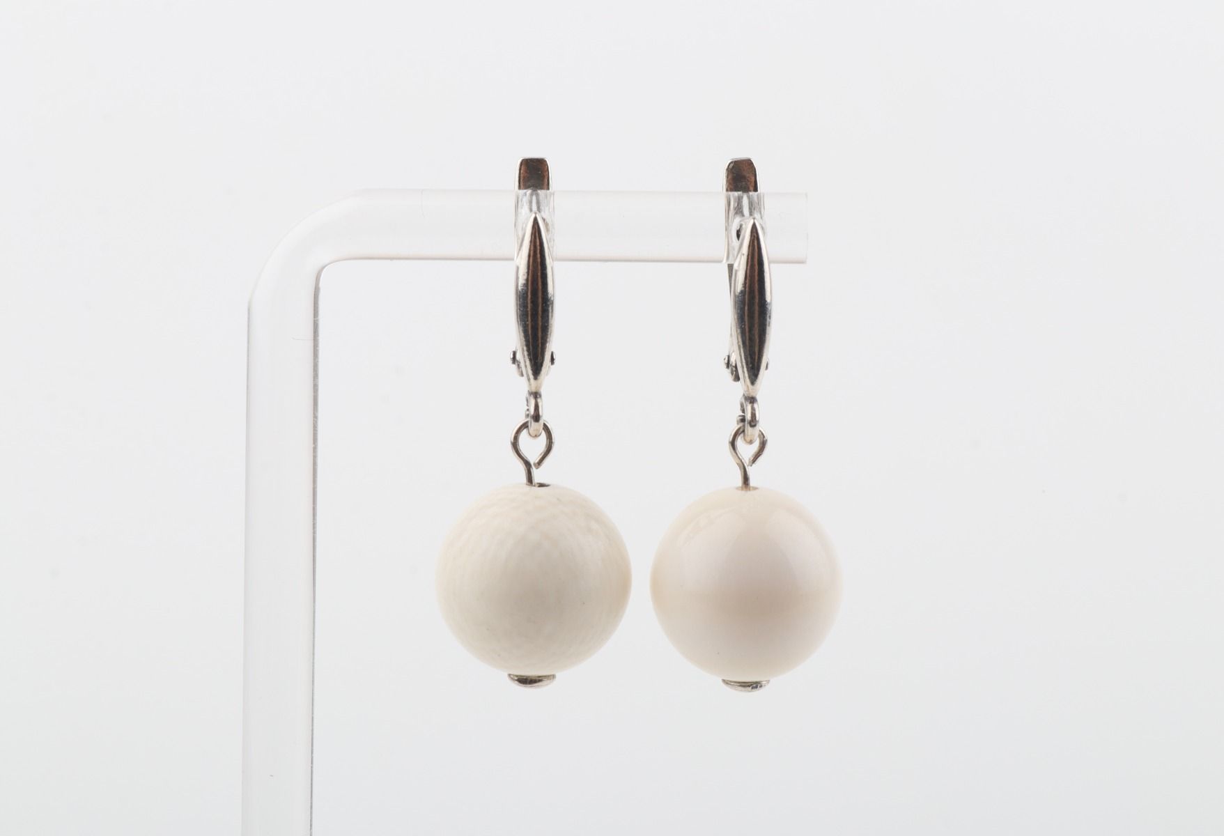 Mammoth Ivory Drop Earrings