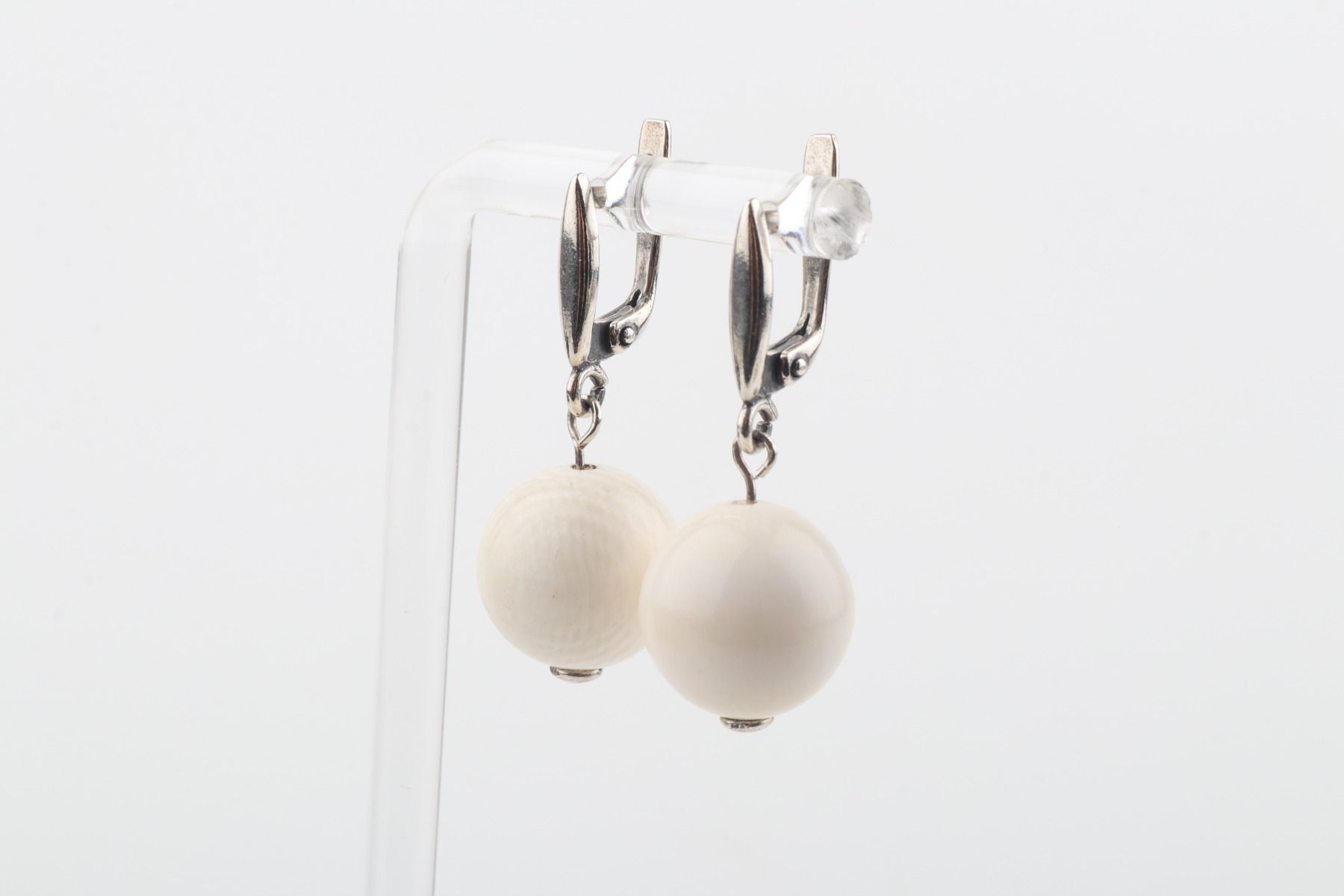 Mammoth Ivory Drop Earrings