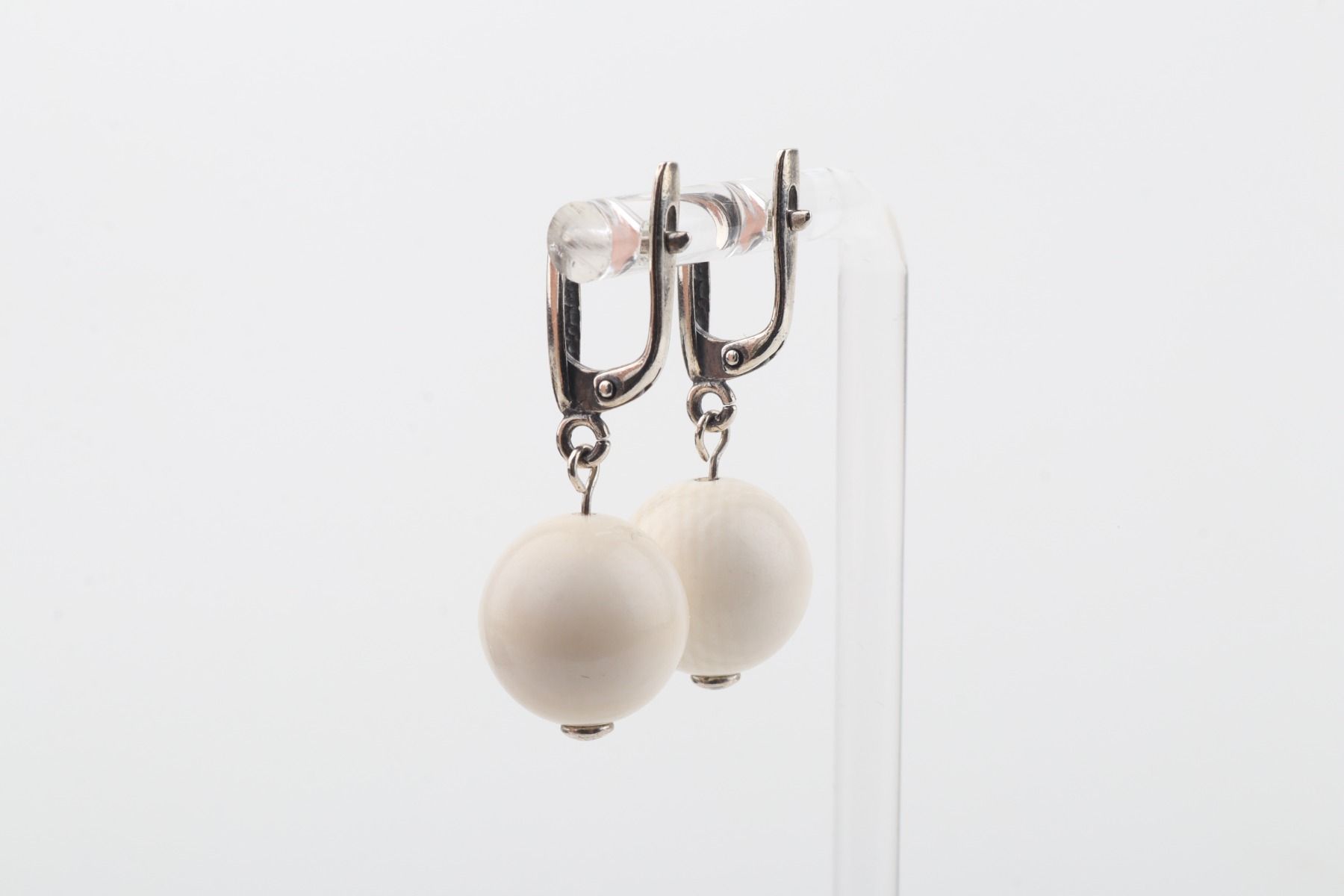 Mammoth Ivory Drop Earrings