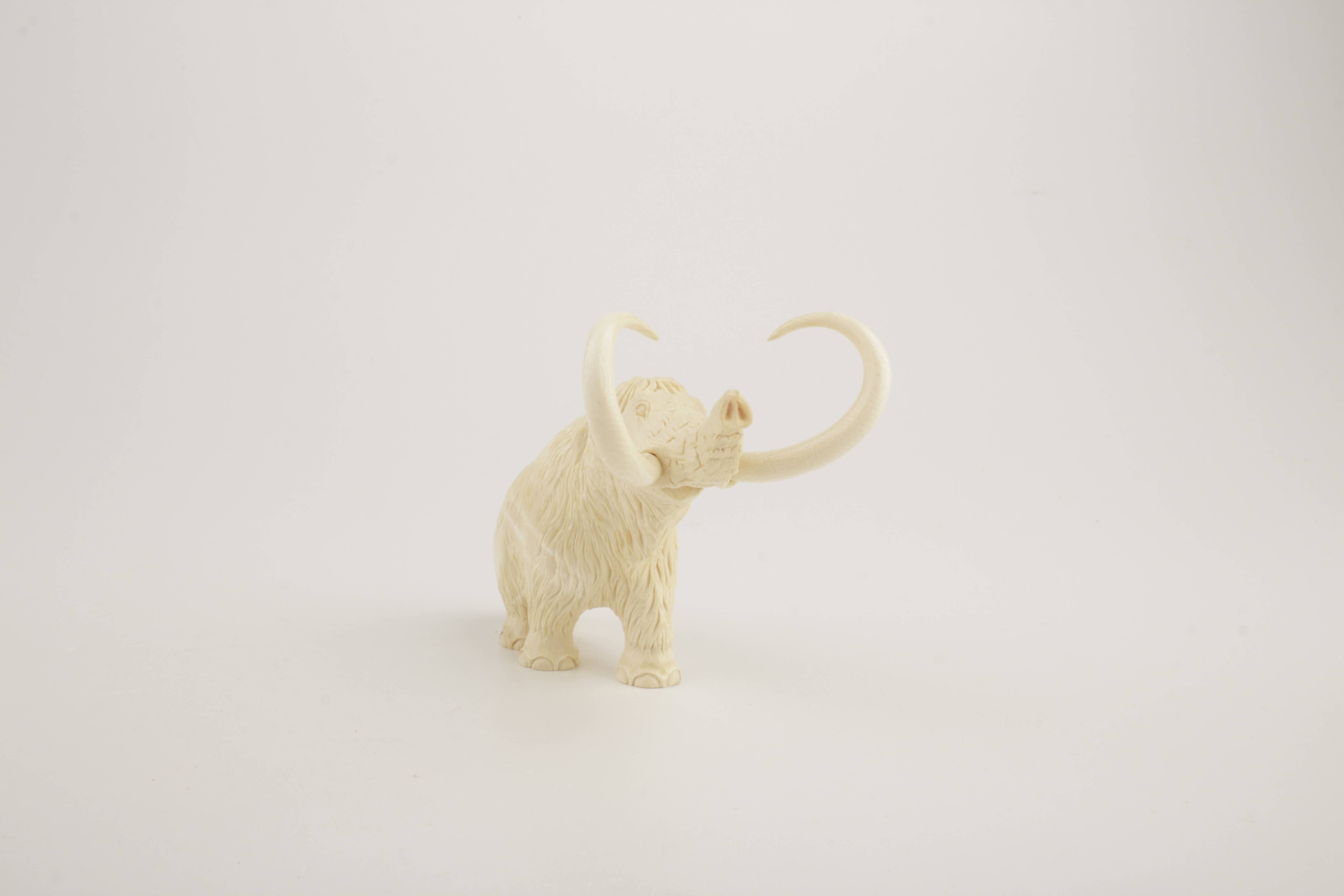 Woolly mammoth figurine - Arctic Antiques