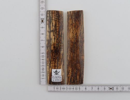 Natural mammoth bark scales