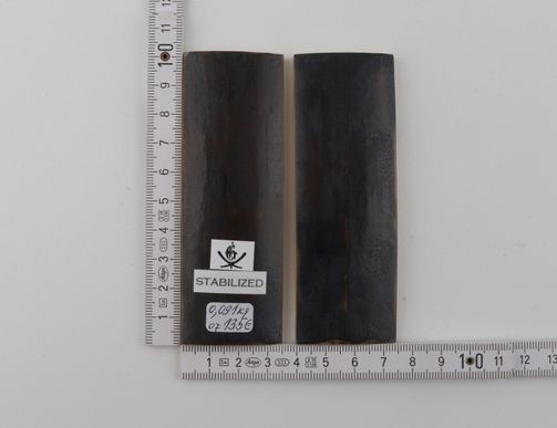Stabilised mammoth bark scales