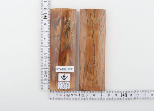 Stabilised mammoth bark scales