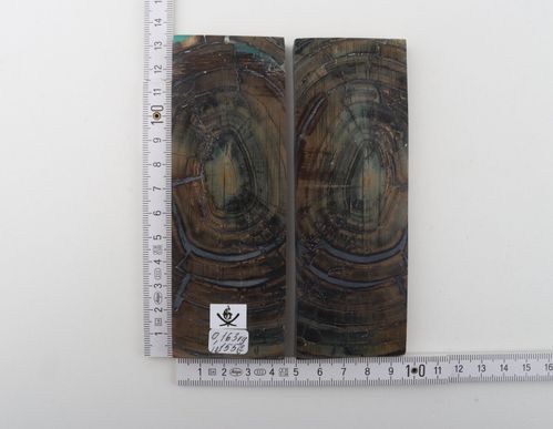 Stabilised mammoth ivory scales