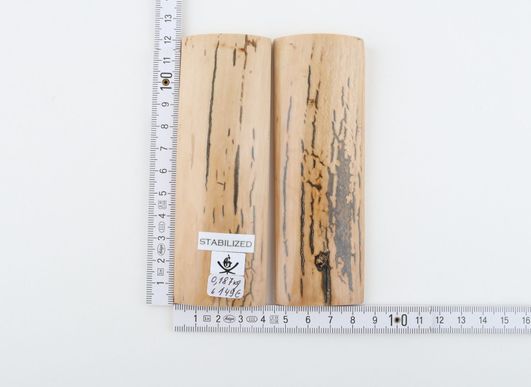 Stabilised mammoth bark scales