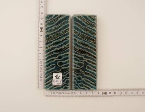 Green stabilized mammoth molar scales