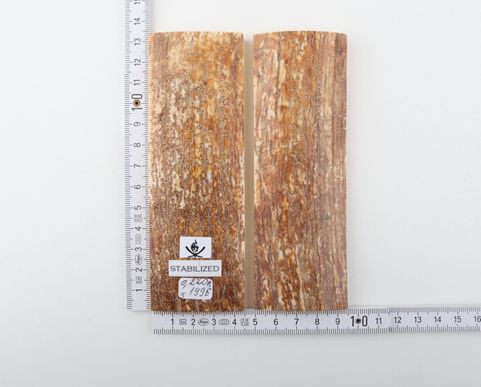 Stabilised mammoth bark scales