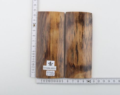 Stabilized mammoth bark scales