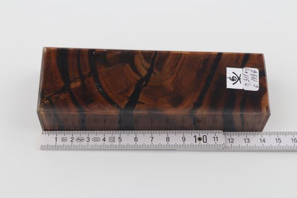 Stabilized mammoth ivory block