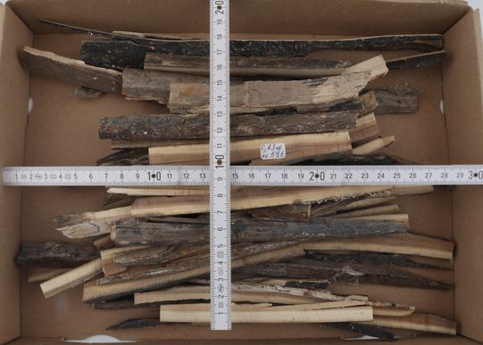 Raw mammoth ivory offcuts