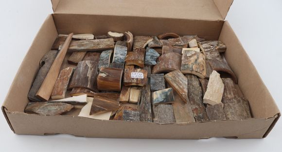 Natural mammoth bark pieces