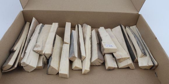 Raw mammoth ivory offcuts