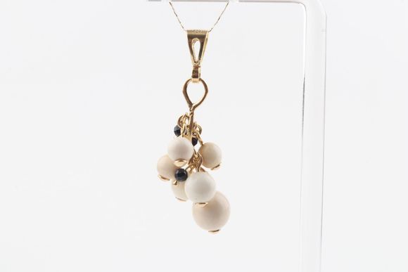 Mammoth Ivory Cluster Pendant