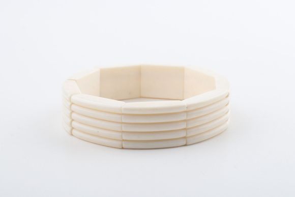 White Mammoth Ivory Bracelet
