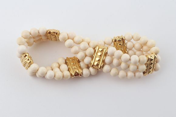 Agra Mammoth Ivory Bracelet