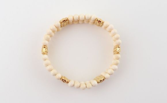Agra Mammoth Ivory Bracelet