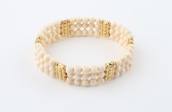 Agra Mammoth Ivory Bracelet