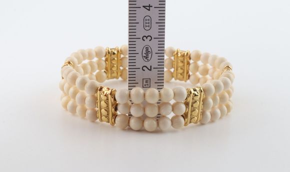 Agra Mammoth Ivory Bracelet