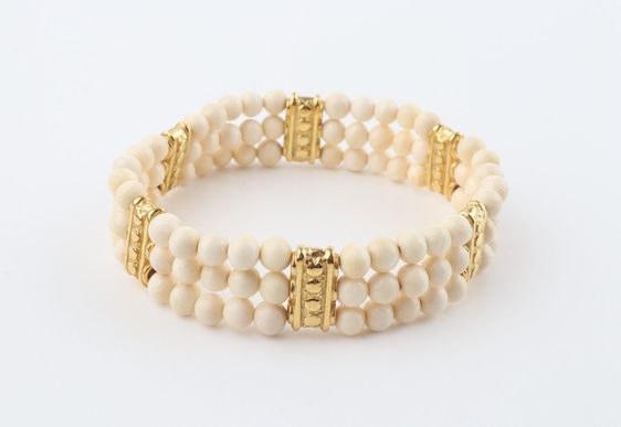 Agra Mammoth Ivory Bracelet