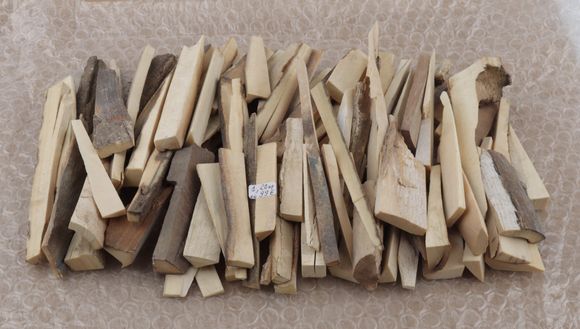 Raw mammoth ivory offcuts