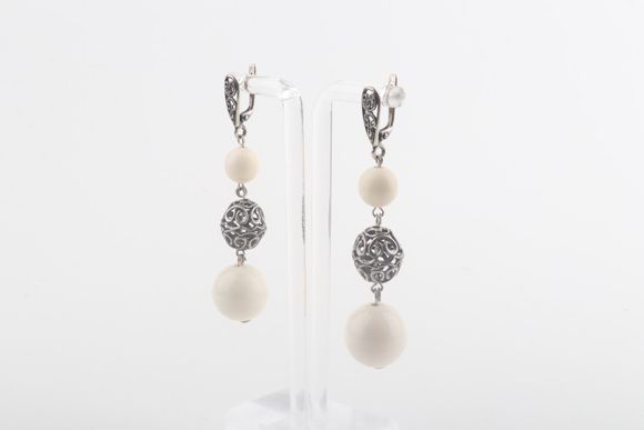 The Blizzard Mammoth Ivory Earrings
