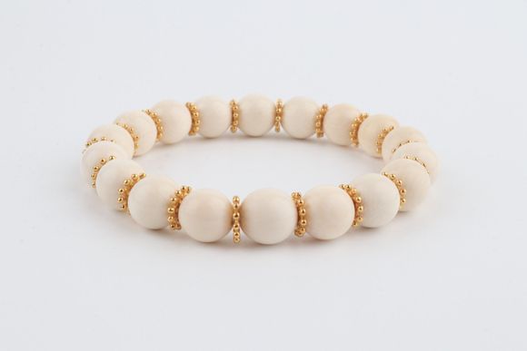 The Snowflake Mammoth Ivory Bracelet