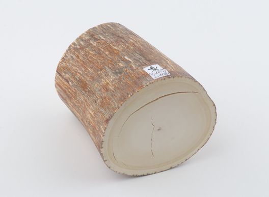 Round mammoth tusk piece