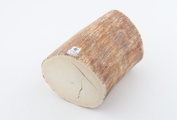 Round mammoth tusk piece