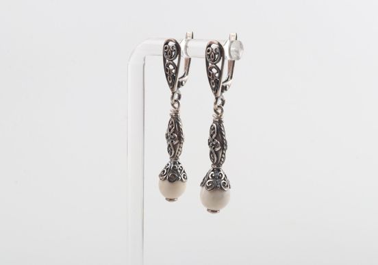 The Blizzard Mini Mammoth Ivory Earrings