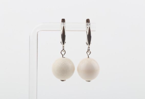 Mammoth Ivory Drop Earrings